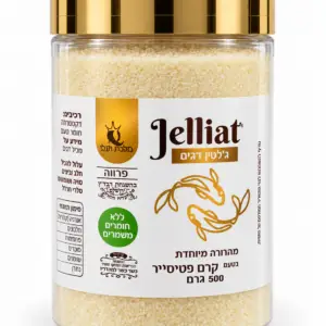 ג'ליאת בטעם קרם פטיסייר 500 גרם - כשרות בד"ץ העדה החרדית