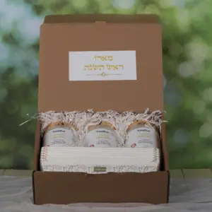מארז מעוצב עם גלטין ושוברי מתנה