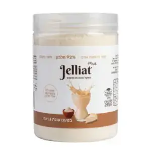 מוצר גלטין חלבון בטעם עוגת גבינה